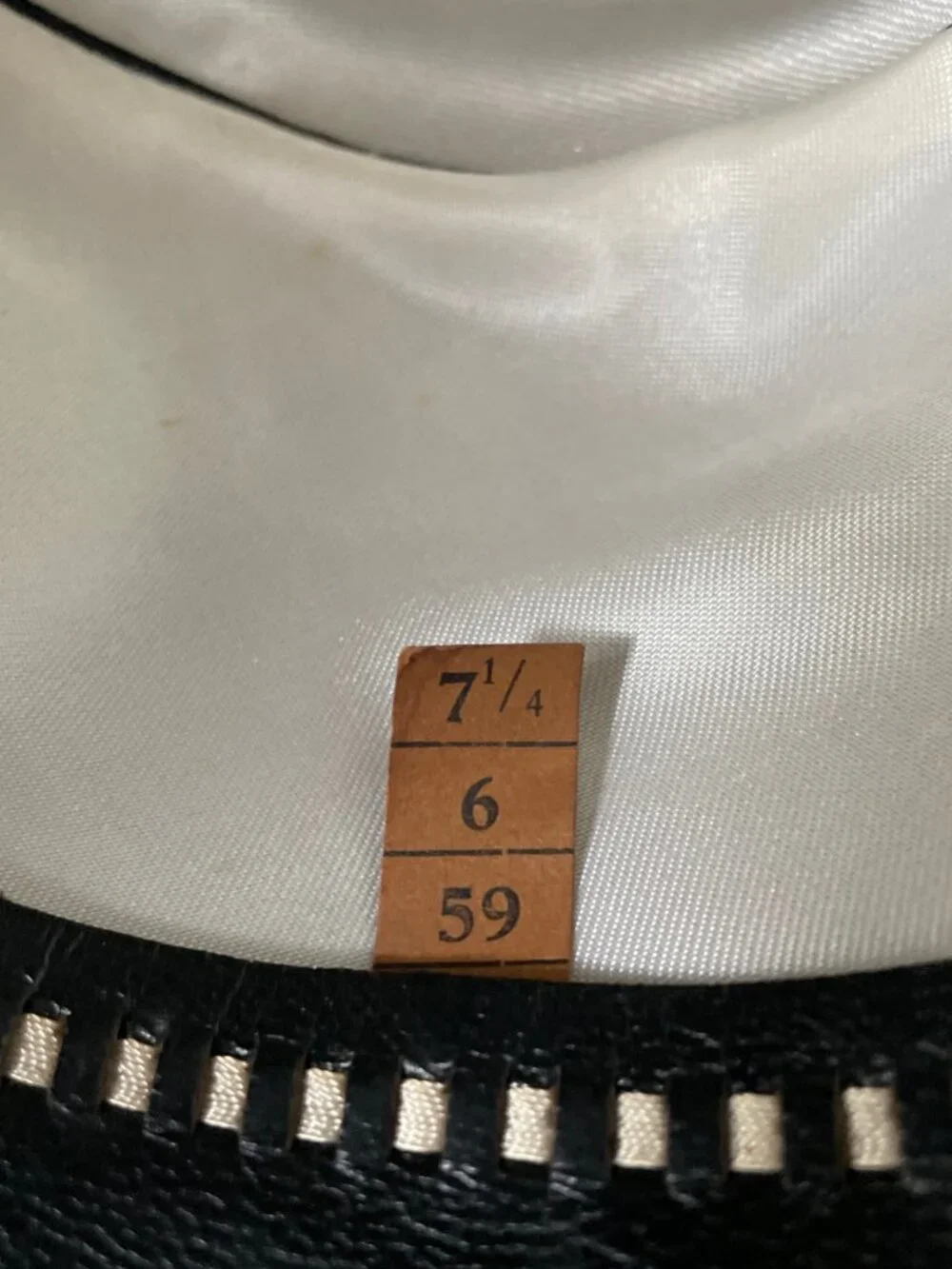 Vintage Borsalino Qualità Superiore Torino Fur Felt Fedora 7 1/4 59 Brown Italy